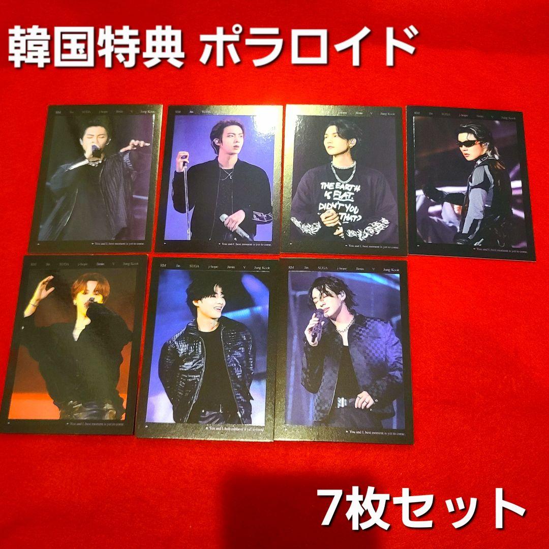 BTS Yet to Come 映画 韓国 特典 ポラロイド コンプリート