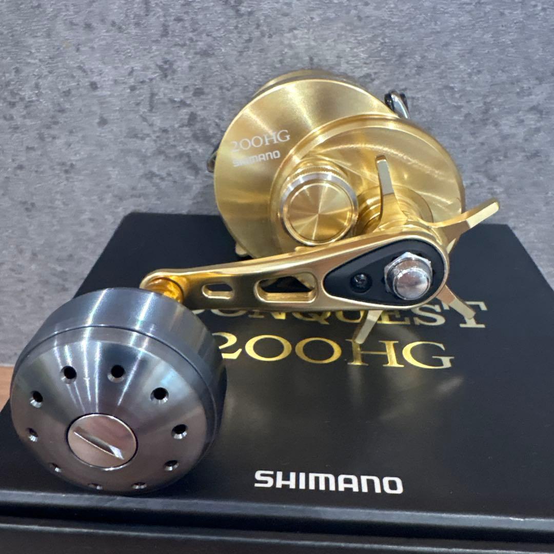 OCEA CONQUEST 200HG ゴールド ベイトリール