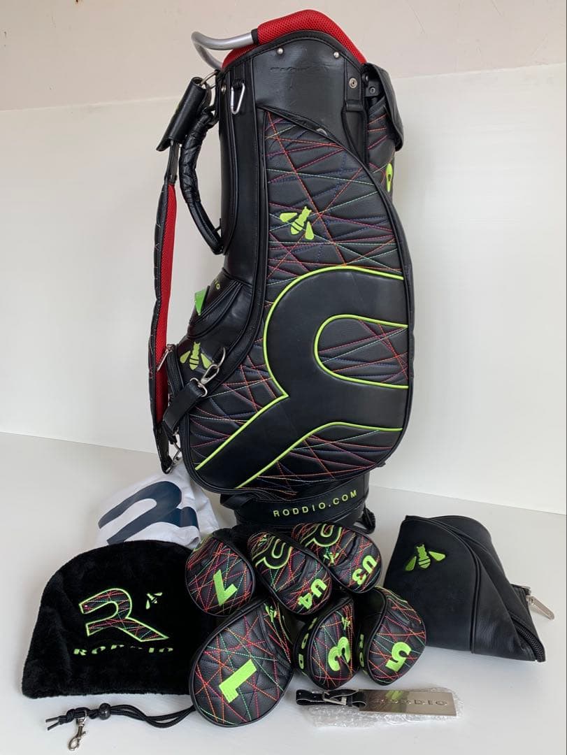 RODDIO ロッディオ　キャディバッグ　ヘッドカバー付き