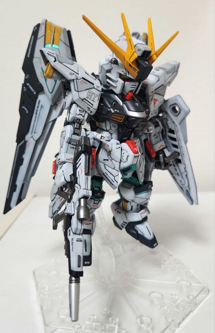 MGSD フリーダムガンダム　全塗装　ニューガンダム風 完成品