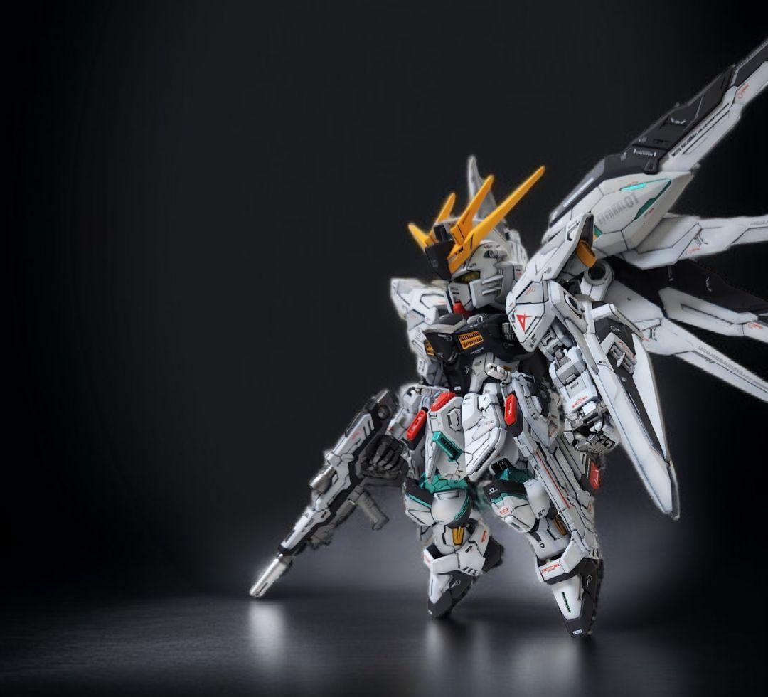 MGSD フリーダムガンダム　全塗装　ニューガンダム風 完成品