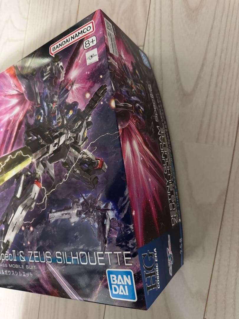 hgデスティニーガンダムspecii&ゼウスシルエット