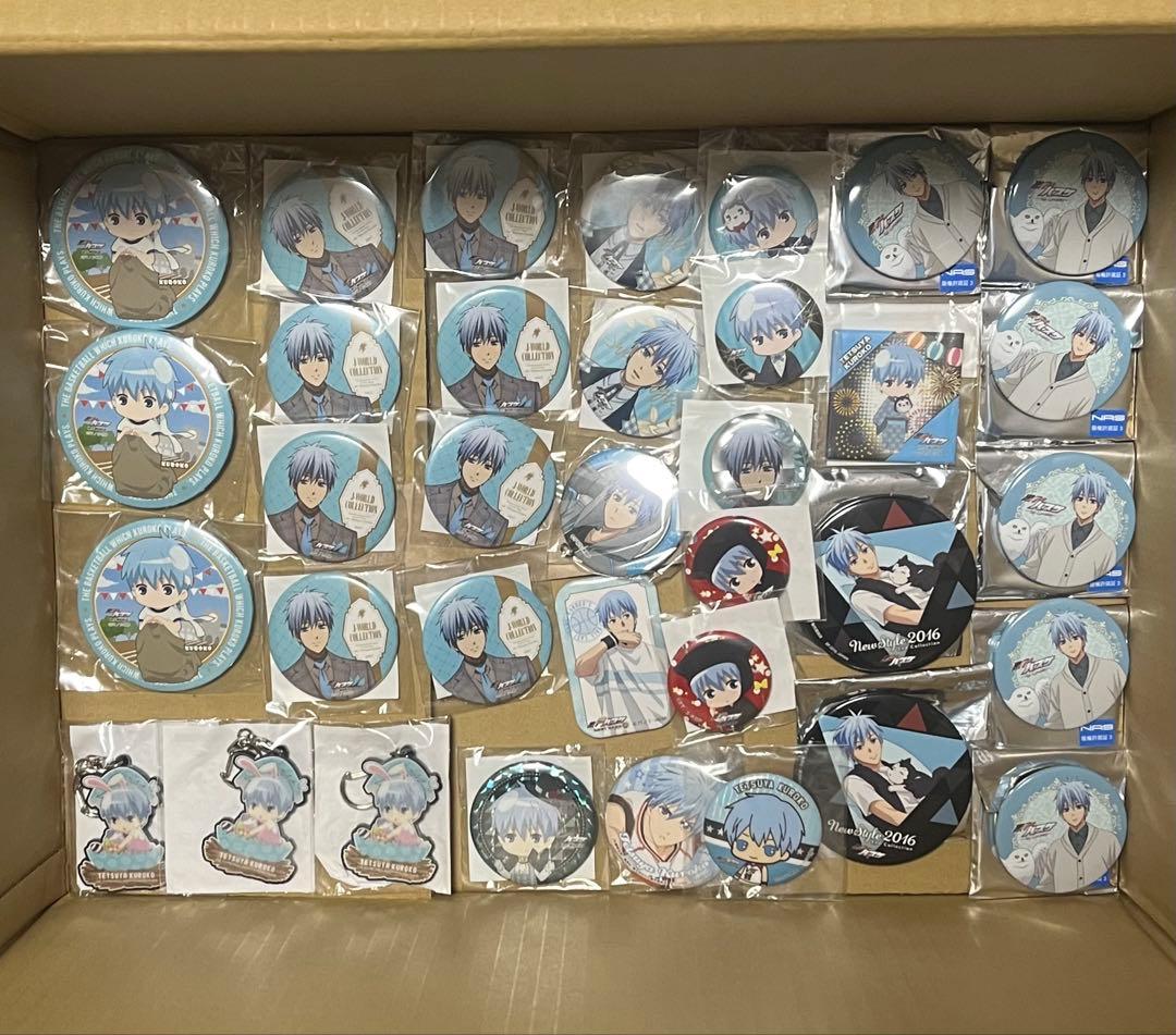 黒子のバスケ 黒子テツヤ 缶バッジ j world まとめ売り