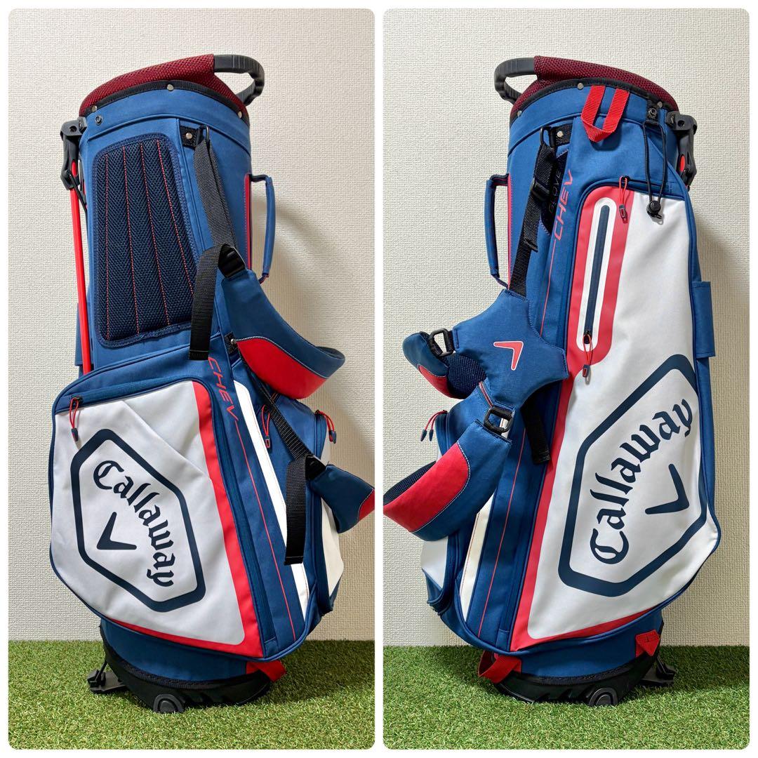 未使用品｜キャロウェイ　キャディバッグ　軽量　スタンド式　アスリート