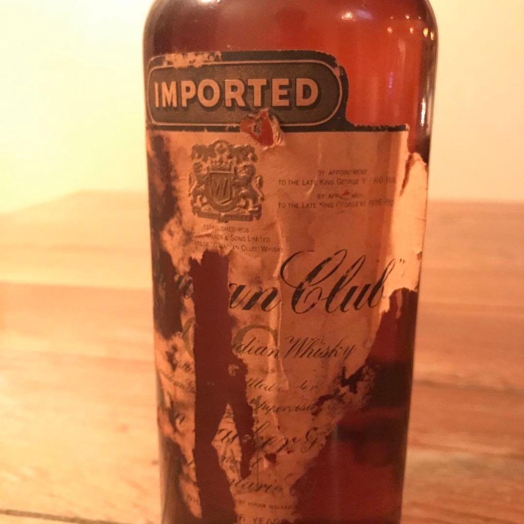 激レア　カナディアンクラブホワイトラベル