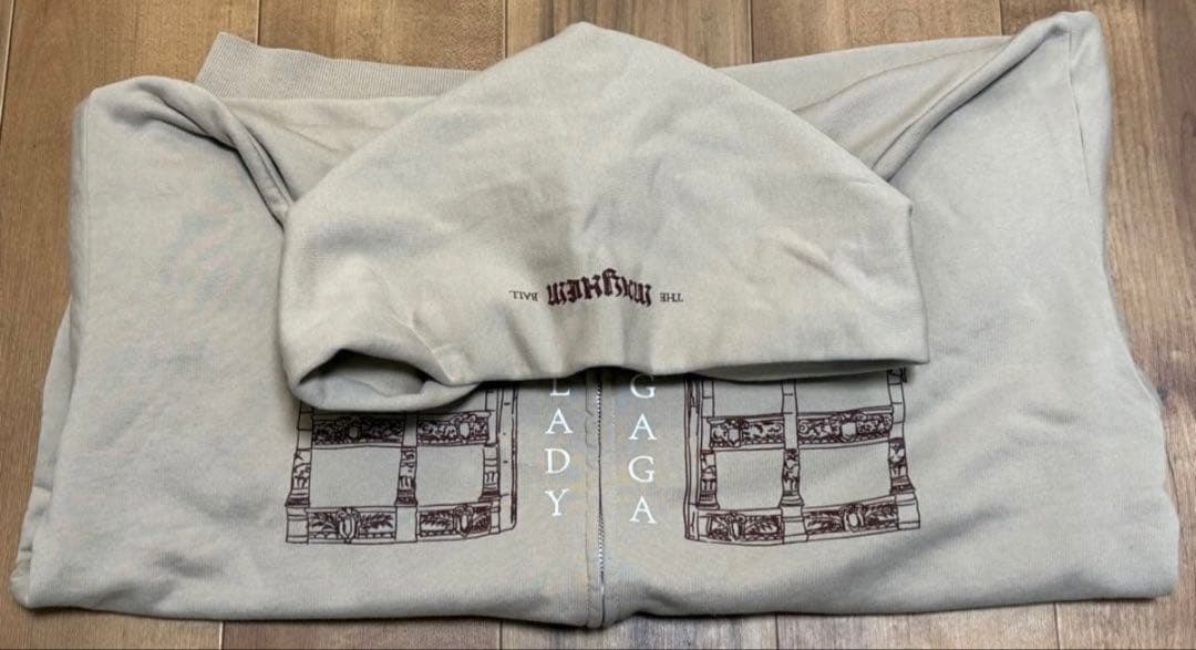 レディーガガ メイヘム グッズ ジップアップフーディー XLサイズ