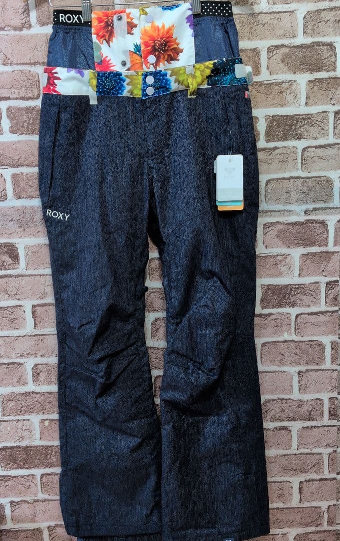新品タグ付き！ROXY 蜷川実花コラボレア♡　スキースノボ　ウェア　パンツ　М
