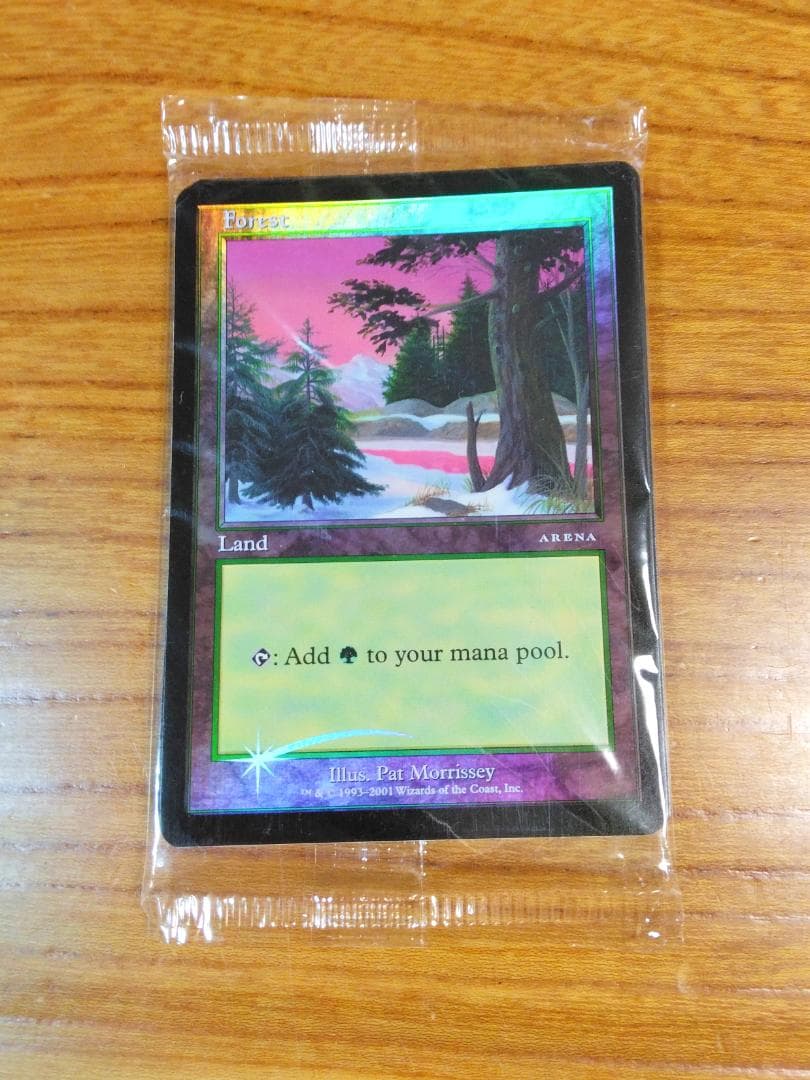 未開封 アリーナ 森 10枚入りパック FOIL アイスエイジ