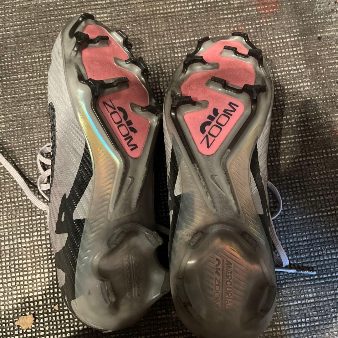 Nike マーキュリアルエアズームスパイクシューズ グレー/ブラック