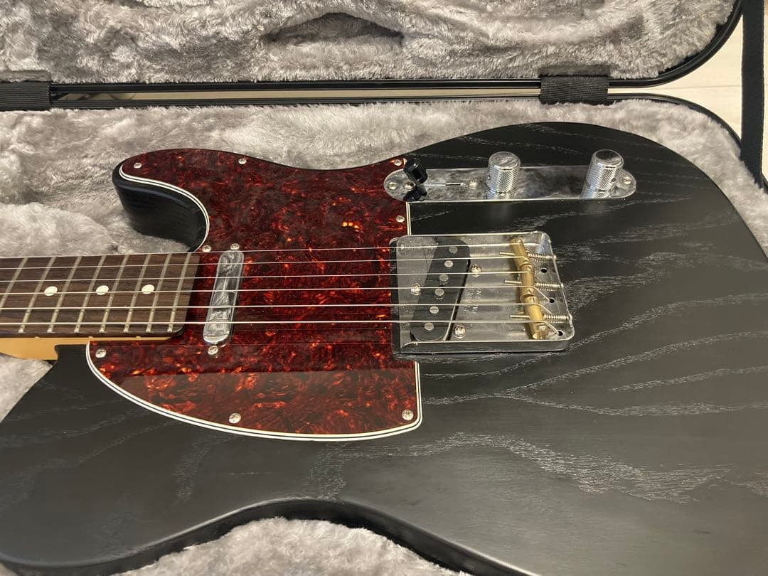 Fender MIJ Limted Raw Ash テレキャスター　BLK