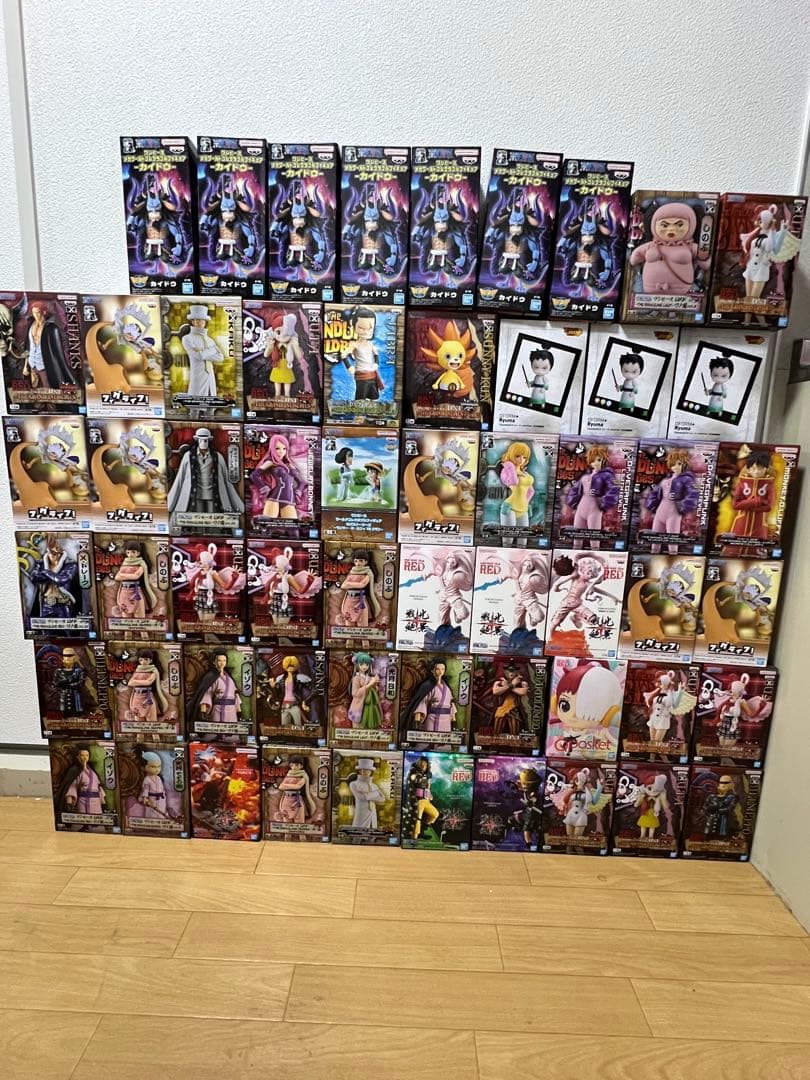 未開封 ワンピースフィギュア 58個 まとめ売り DXF ONE PIECE