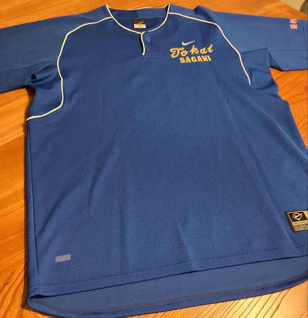 東海大相模　ベースボールTシャツ　勝利の女神　青