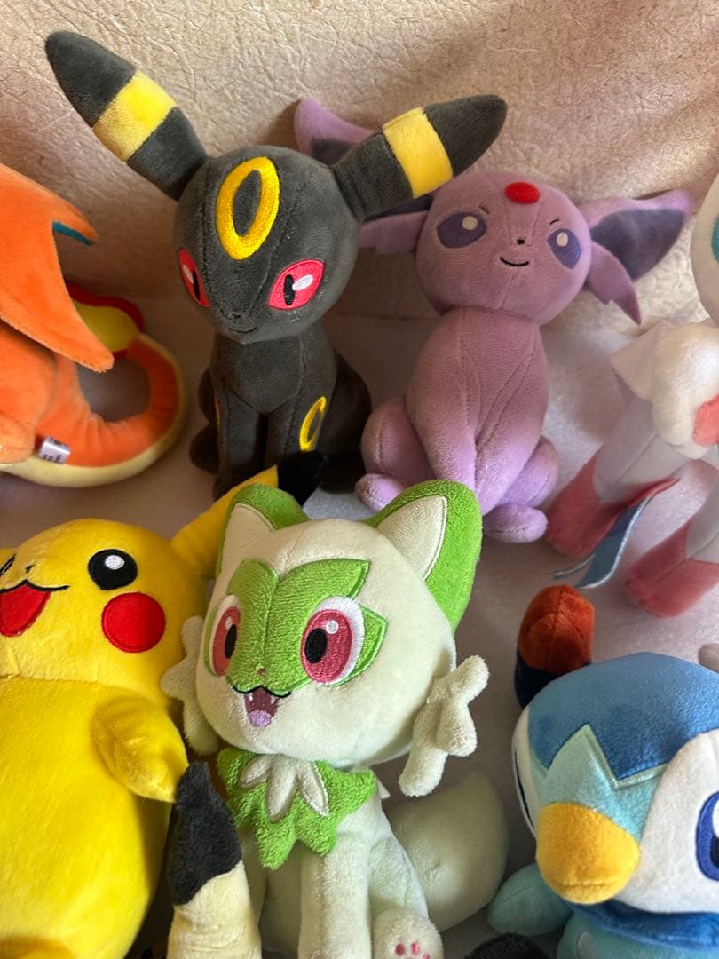 ポケモンセンター購入 ぬいぐるみ 15個セット まとめ 三栄貿易 TOMY