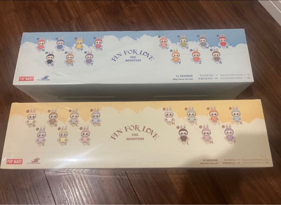 正規品 ラブブ PIN FOR LOVE アソートボックス　セット labubu