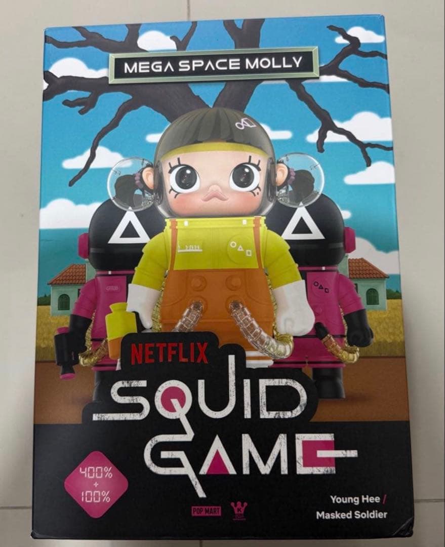 【POP MART】Space Molly Squid Game イカゲーム