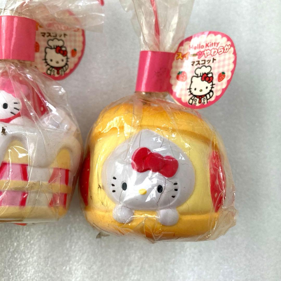 ハローキティ スイーツやわらか マスコット ストラップ スクイーズ ご当地キティ