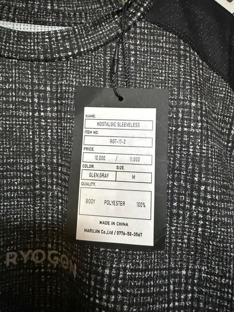 RYOGEN ノースリーブトップス チェック柄M サイズ