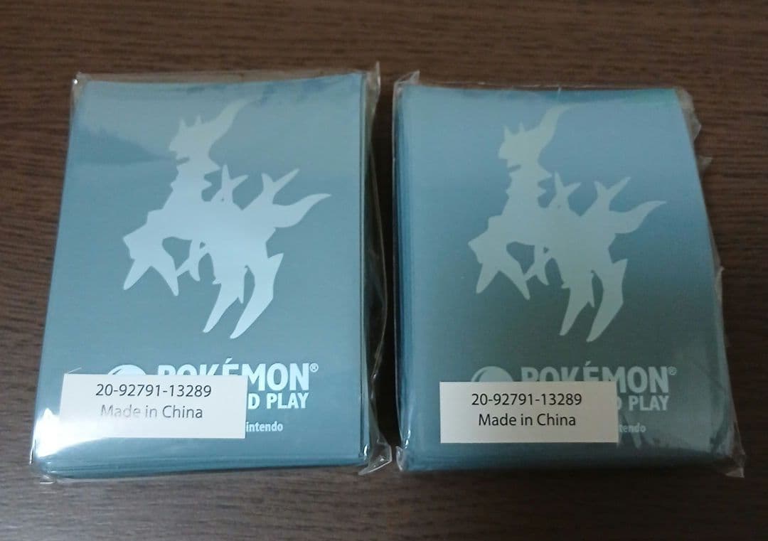 アルセウス ポケモン スリーブ デッキシールド 海外 60枚 ×2