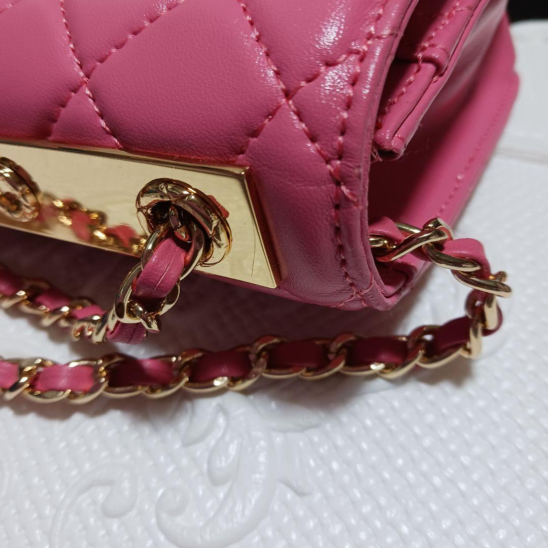 シャネル　ノベルティショルダーバッグ　ピンク