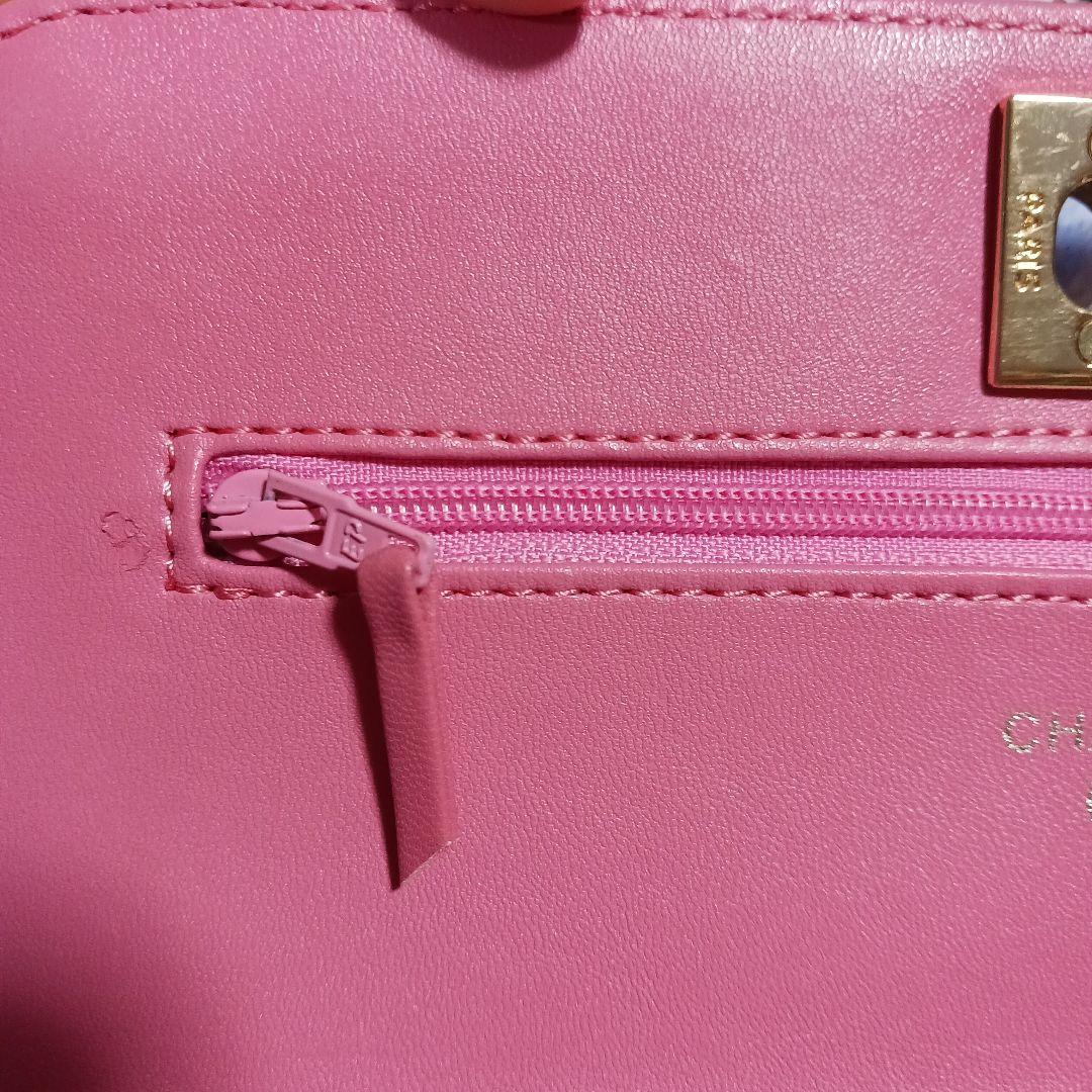 シャネル　ノベルティショルダーバッグ　ピンク