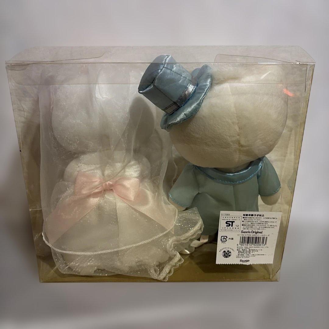 ハローキティ ダニエル ウェディングドール WEDドールローズ ぬいぐるみ