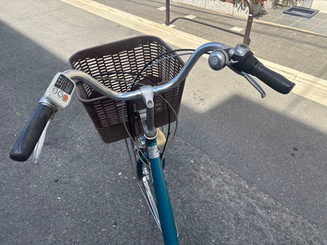 Panasonic ALFINE 電動アシスト自転車 青