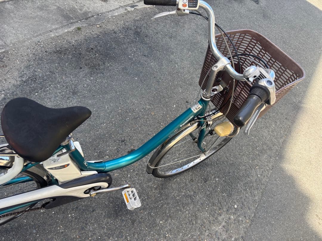 Panasonic ALFINE 電動アシスト自転車 青