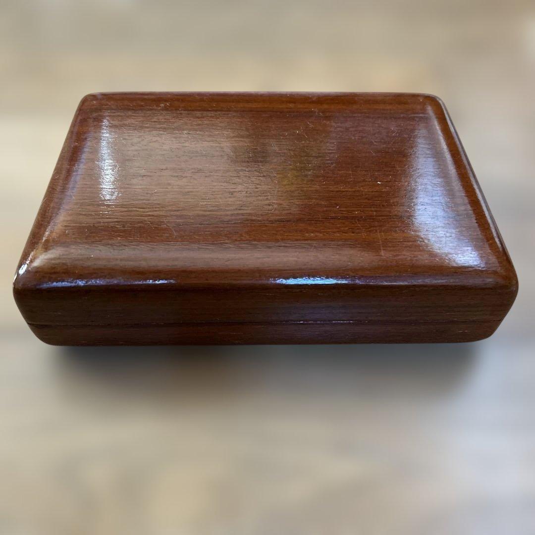 中国骨董大きめ端州石 【中国端渓麻子坑細工彫刻双鳳菊花図貴重紫端古硯】新品未使用