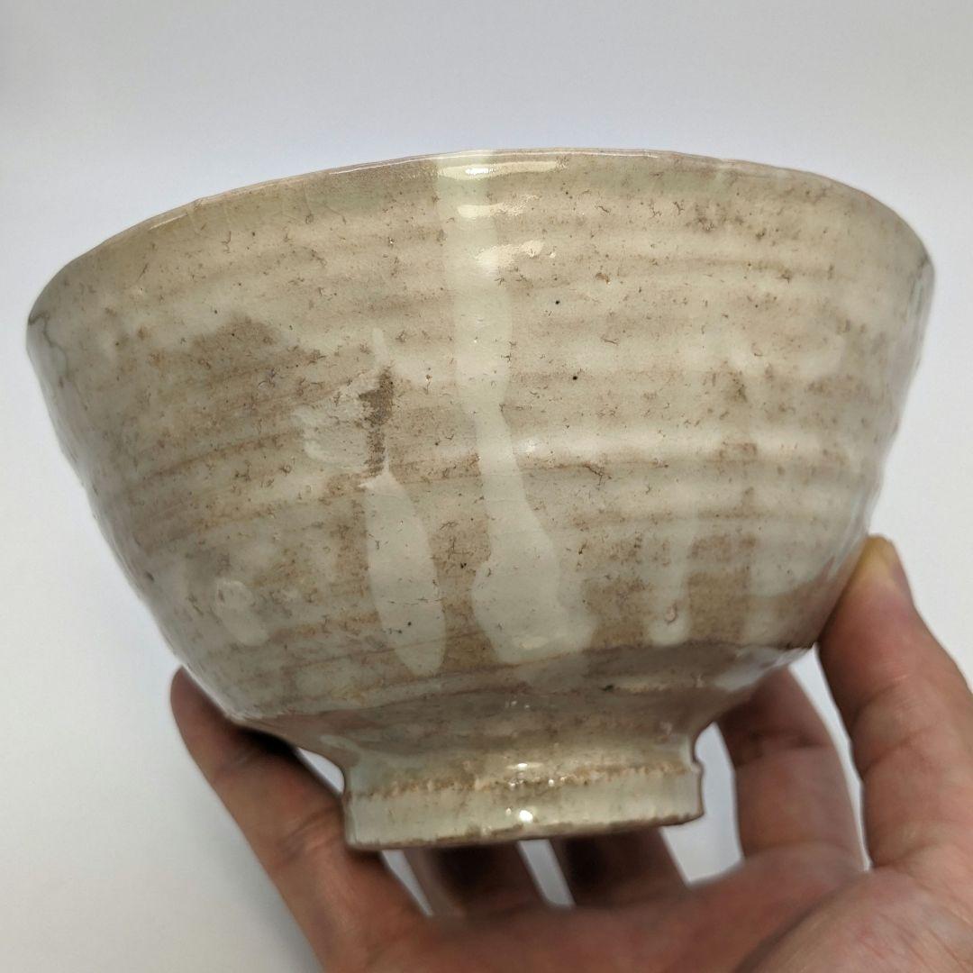 河合誓徳 井戸茶盌 共箱 抹茶碗 抹茶茶碗 茶道具 茶器 食器 井戸茶碗 粉引