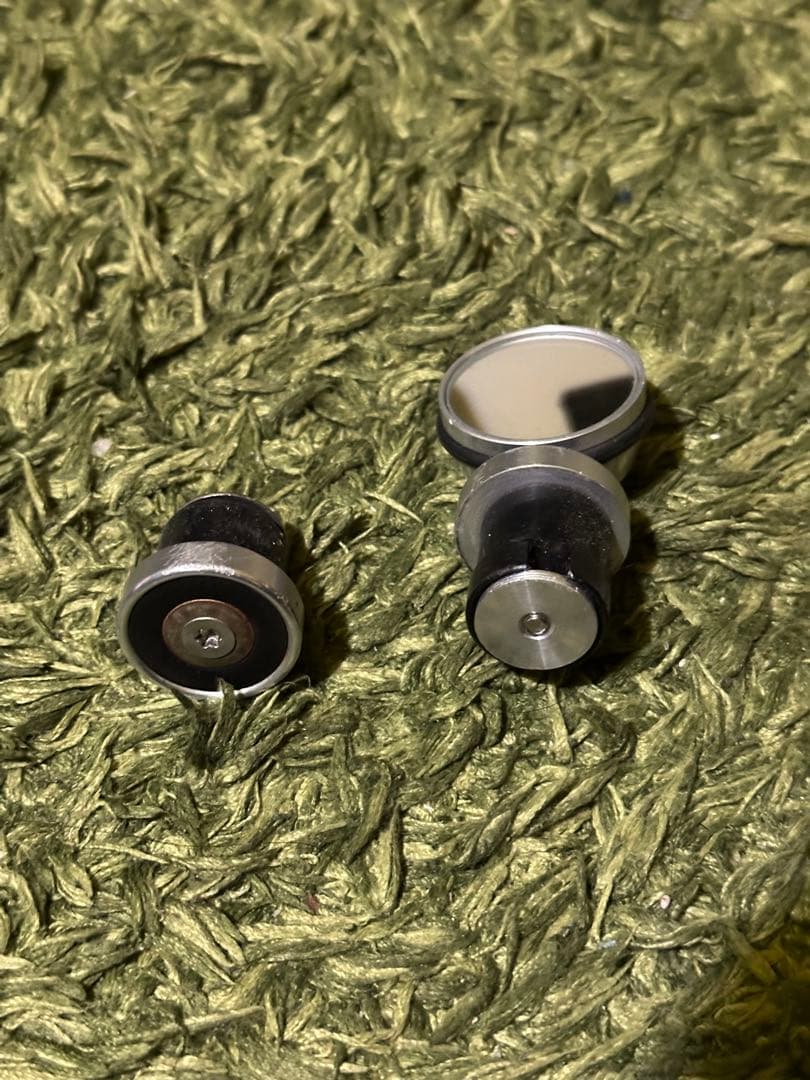 ジルベルソー　バーエンドミラー　ベルソーサイクル　希少カラーシルバー