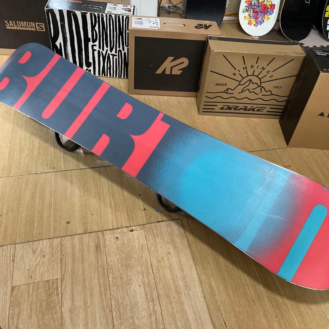 BURTON×FLUX　バートン　マクモリス愛用スノーボード　バインディング付