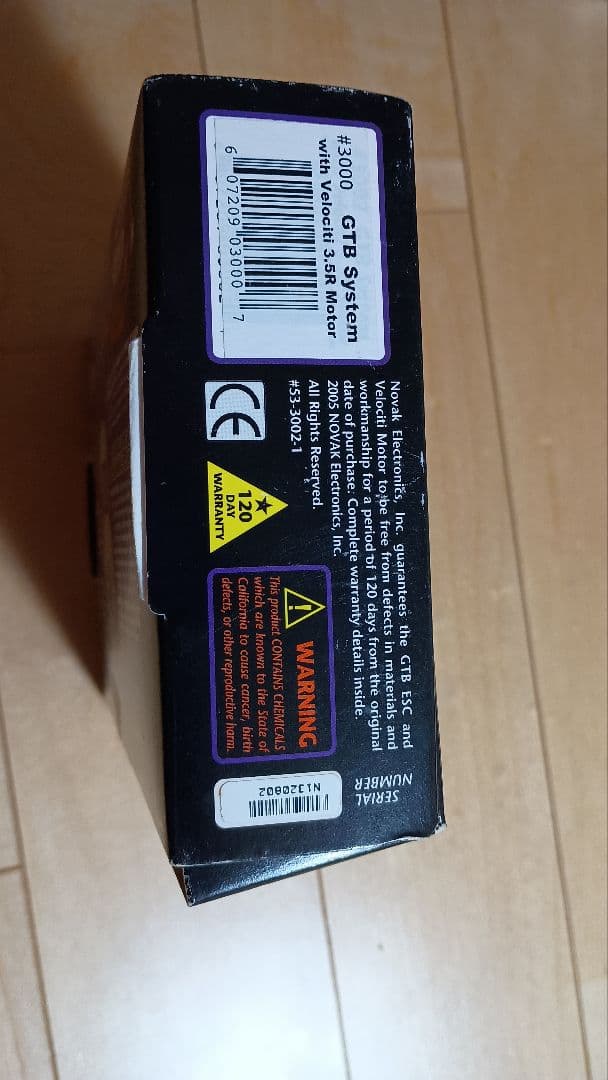 NOVAK Velocity 3.5RブラシレスモーターGTBアンプセット　希少