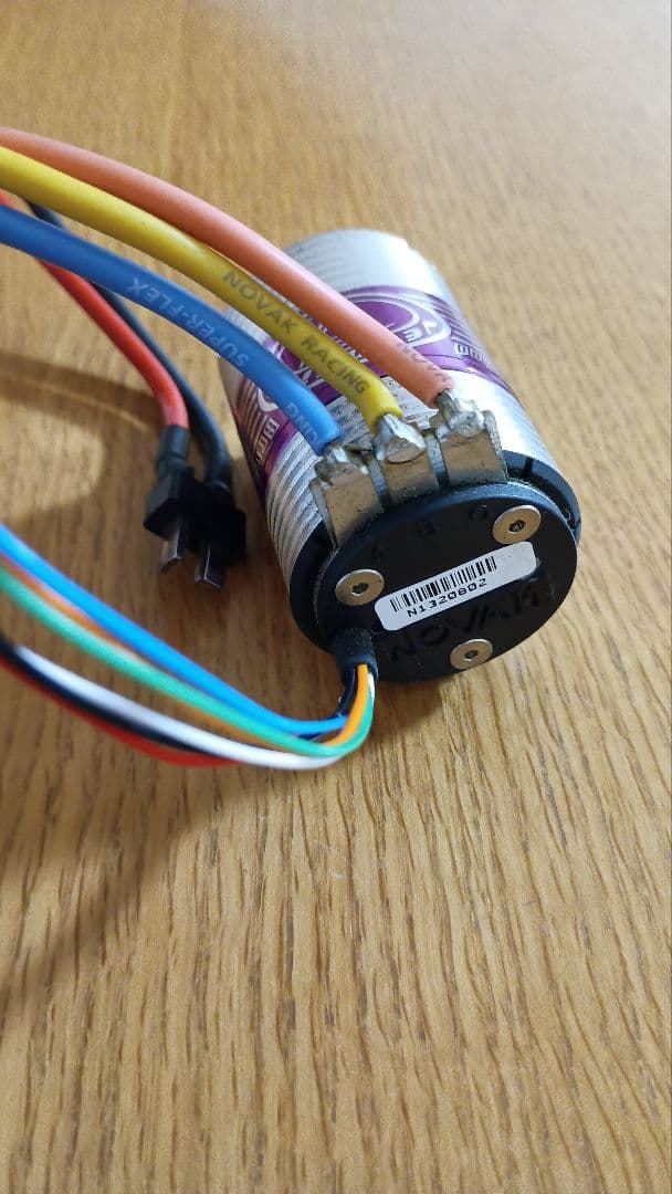 NOVAK Velocity 3.5RブラシレスモーターGTBアンプセット　希少