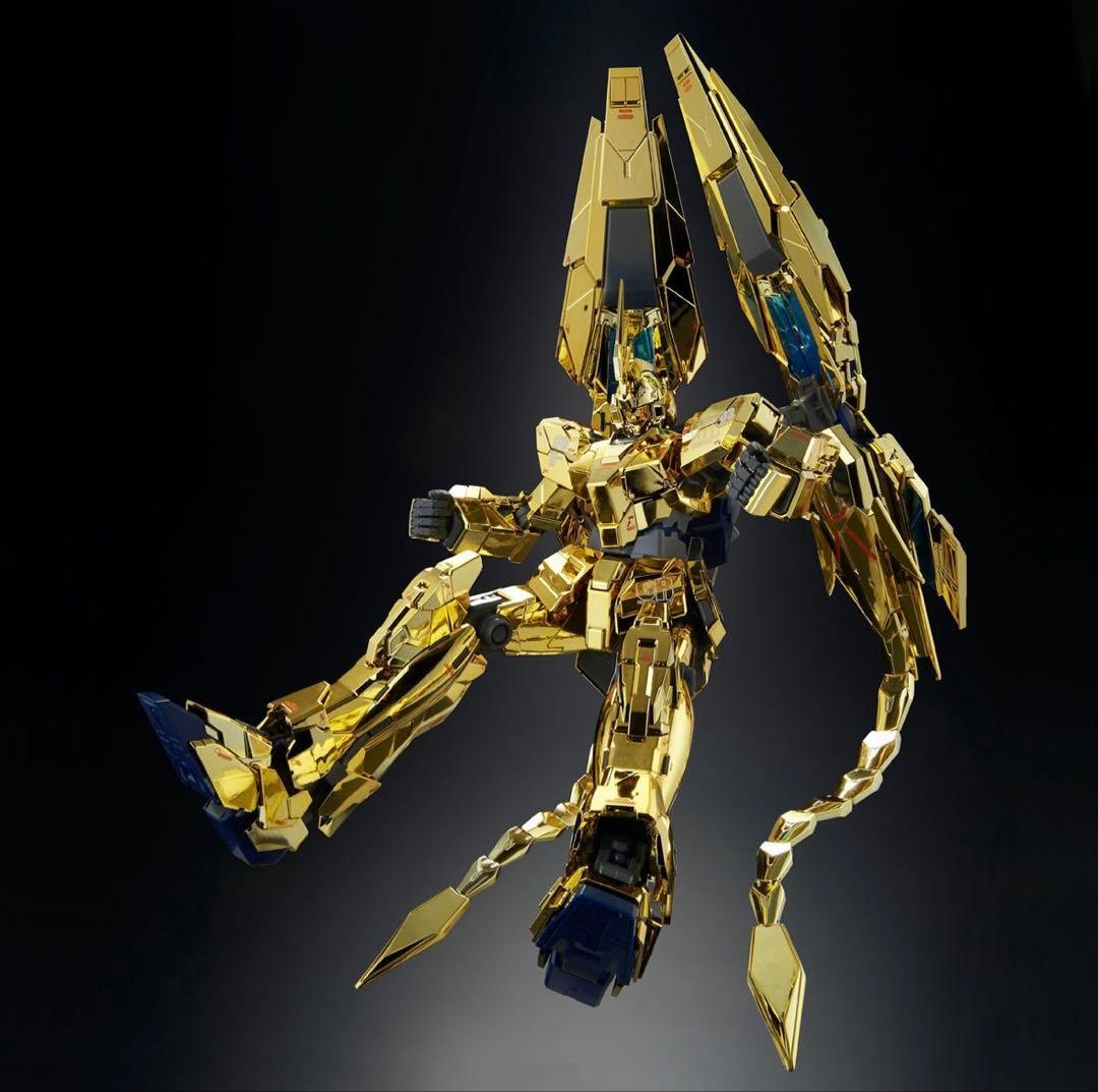 未組立 MG ユニコーン ゴールドメッキ Ver.