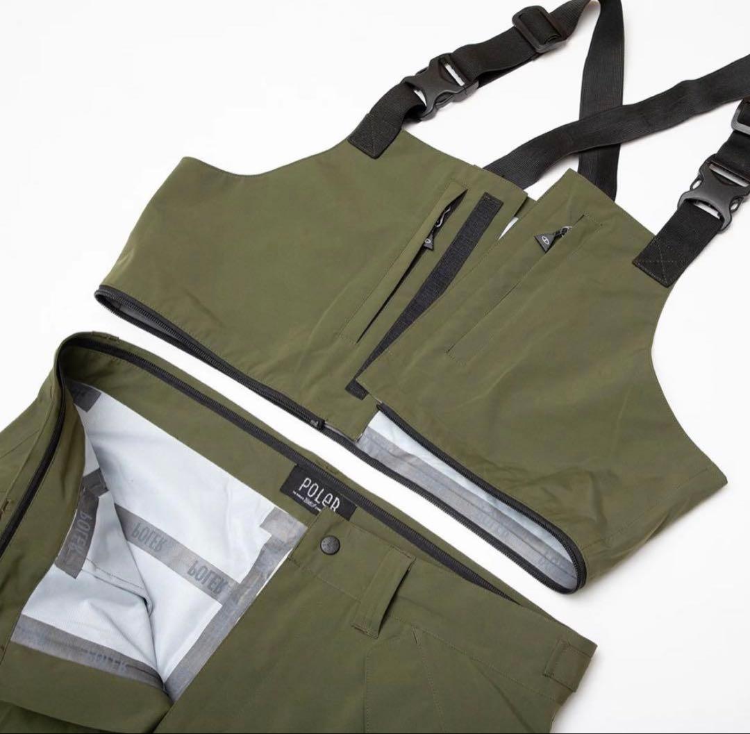 AFD×POLER3.0L STORMPROOF CARGO BIB PANTS