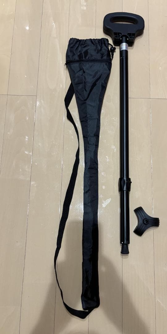 【万博必需品】　折りたたみ椅子　ステッキチェア 　軽量　×2脚