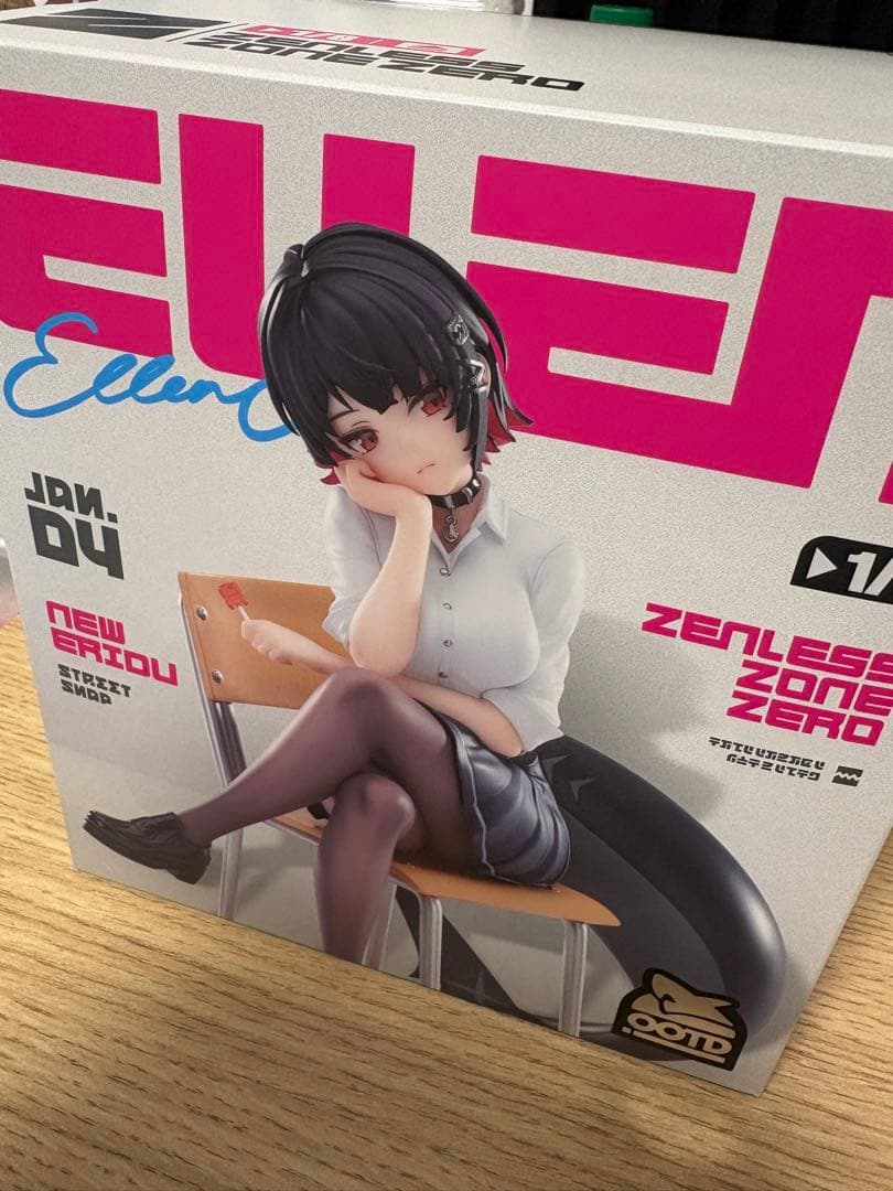 SIMPLEシリーズ ゼンレスゾーンゼロ エレン・ジョー　月曜から金曜までVer