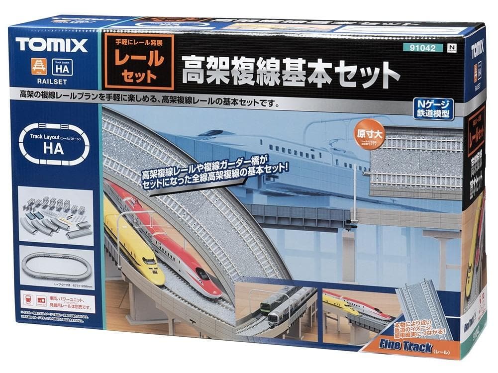TOMIX 91042 高架複線基本セット(レールパターンHA)