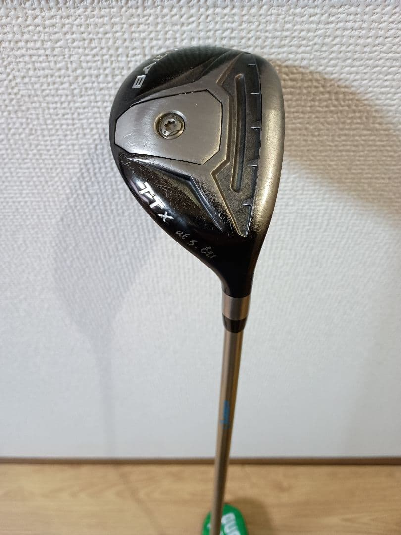 バルドTTX 21度　シンカグラファイト　ハイブリッド80S 限定ヘッドカバー付