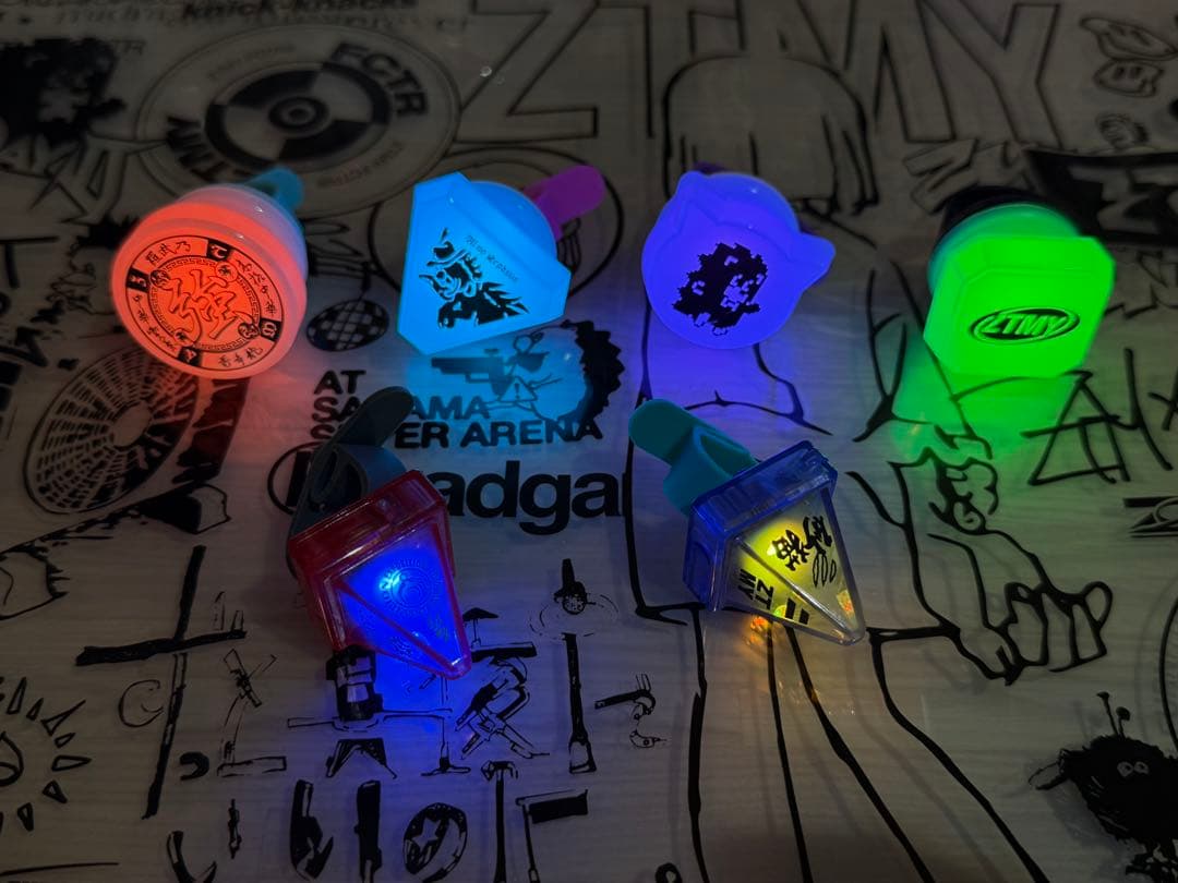 ずとまよ しゃもじ8本＆リングライト6個セット