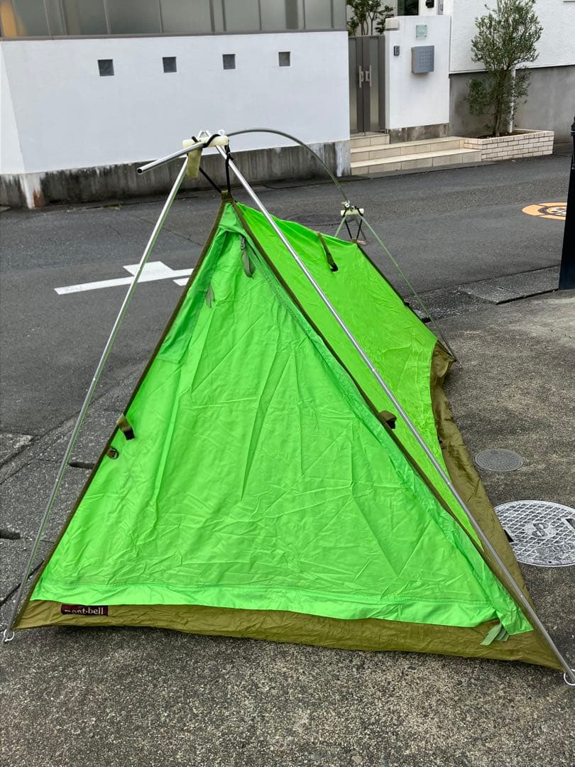 モンベル ムーンライト テント 2型 ゆるキャン△ グランドシート付き