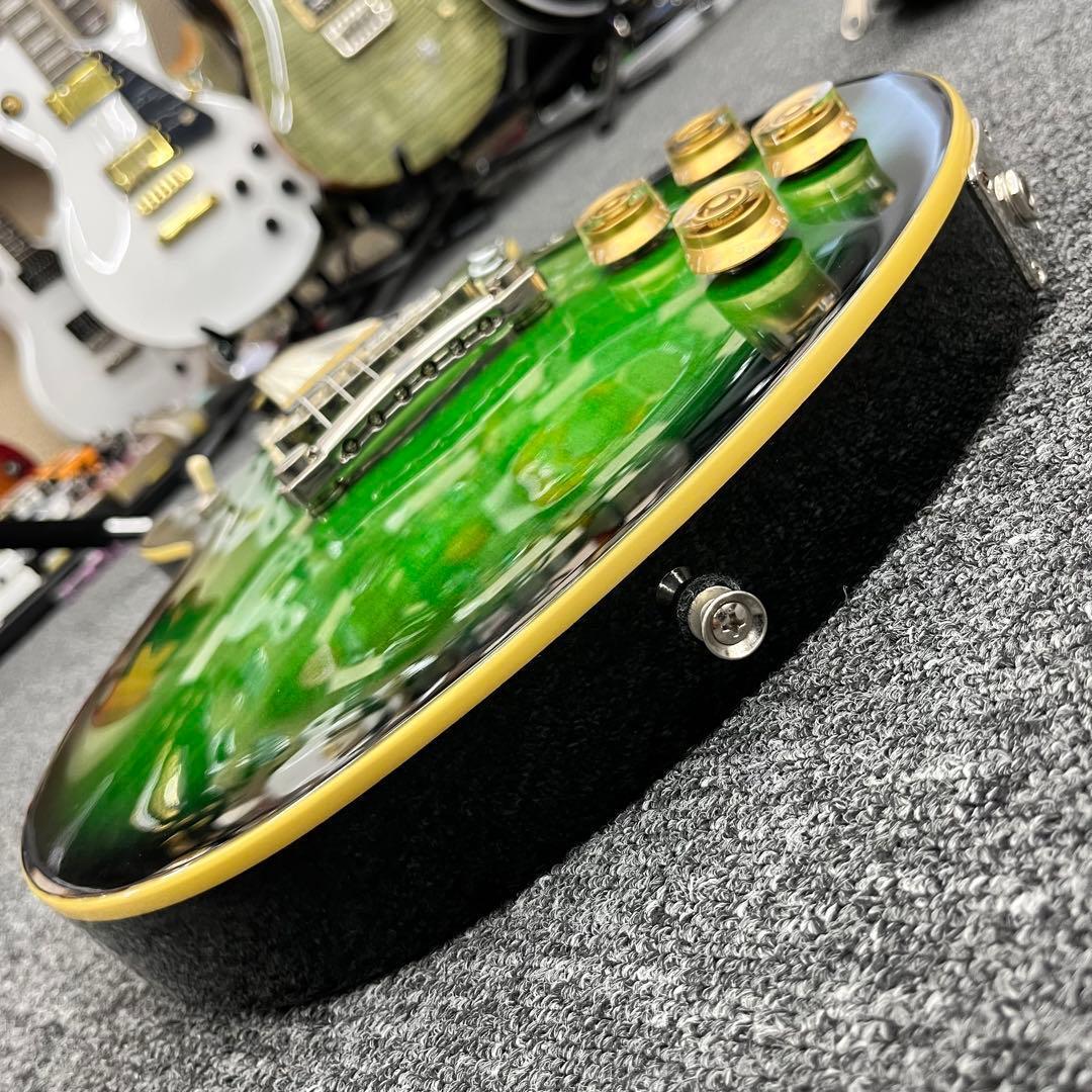 【10907】 Epiphone Les Paul DC PRO Green
