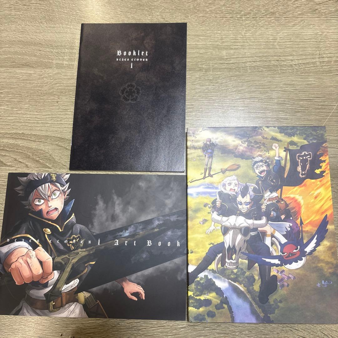 BLACK CLOVER アートブックとディスクセット