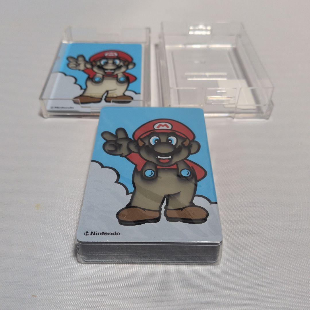 Nintendo マリオ クリンスルー トランプ 3点セット 未使用