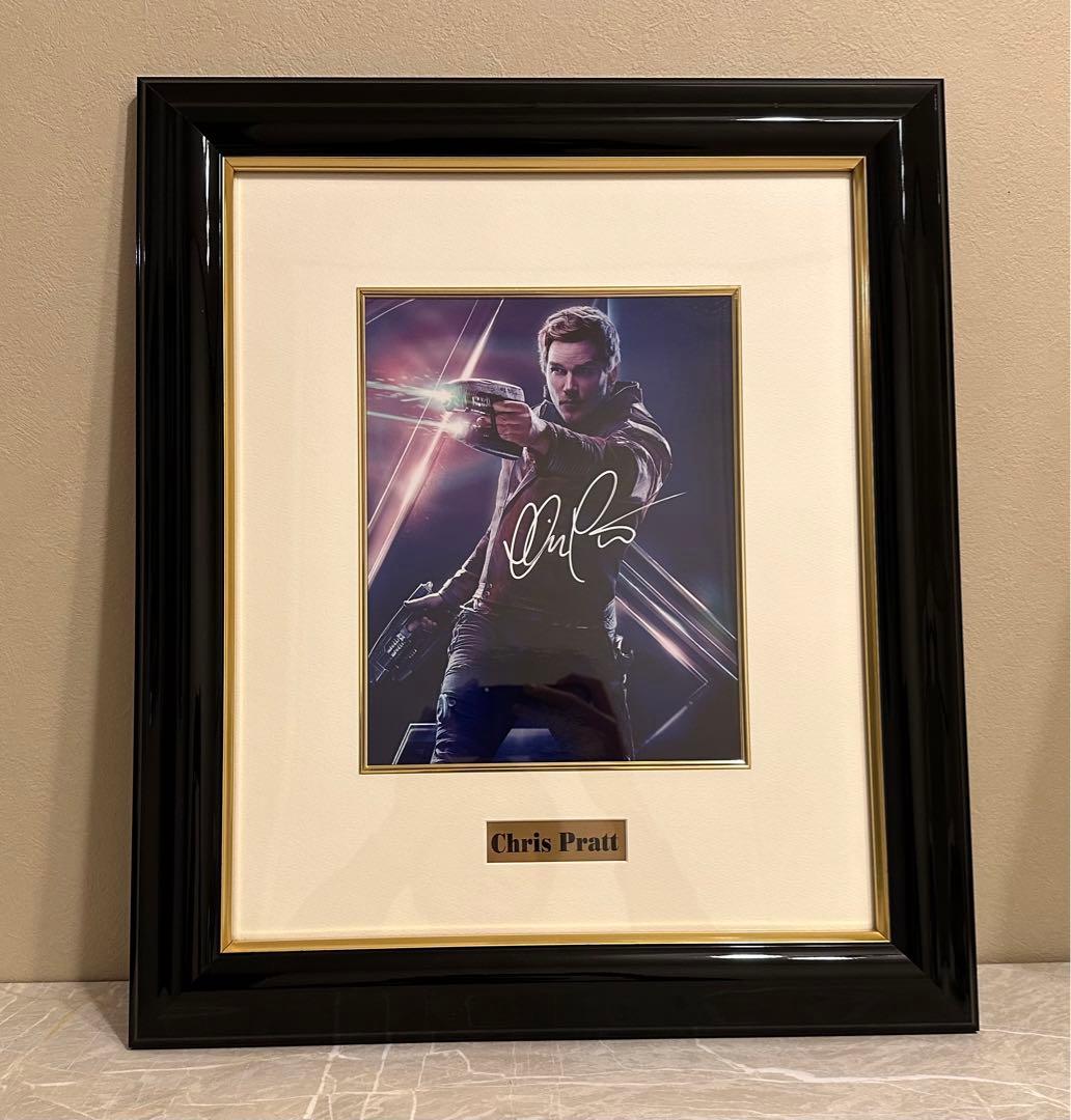 【直筆サイン】クリスプラット　アベンジャーズ　ピータークイル