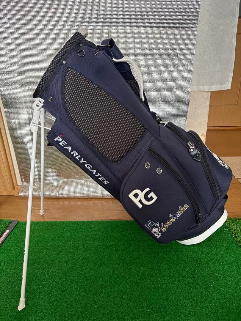 あおいさん専用　パーリーゲイツ　スヌーピー ゴルフバッグ ネイビー