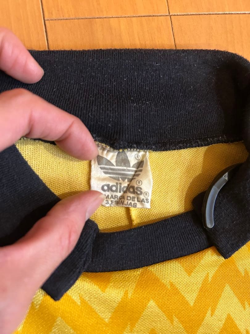 adidas ジグザグパターン シャツ 70s 80s ヴィンテージ