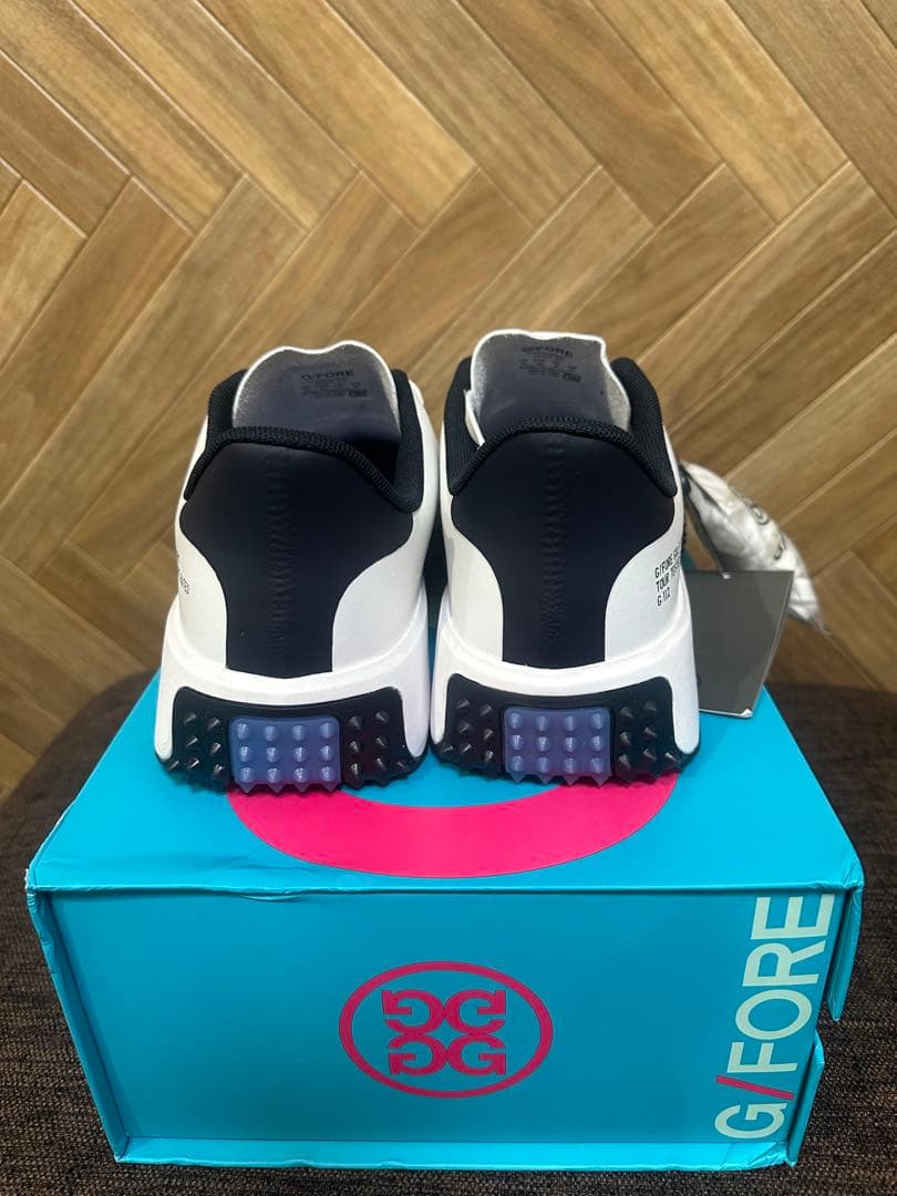 G/FOREメンズシューズG.112　ホワイト×ネイビー　27㎝