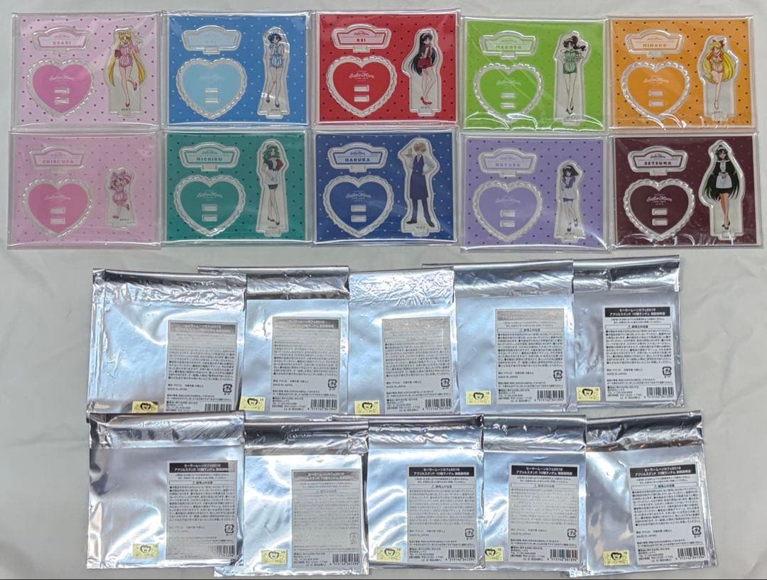 セーラームーン　カフェ　アクリルスタンド　全種類