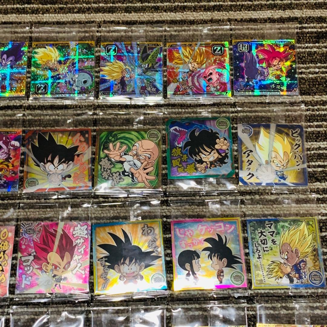 ドラゴンボール　超戦士　シール　ウエハース　超8 10 コンプ